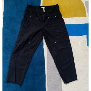 Frame Women's Twisted Utility Pant Black Size 29
